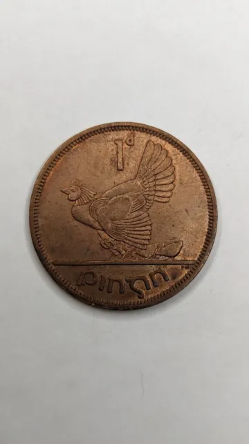 [🇮🇪Ireland] - 1 Pingin (1964) High Grade Coin