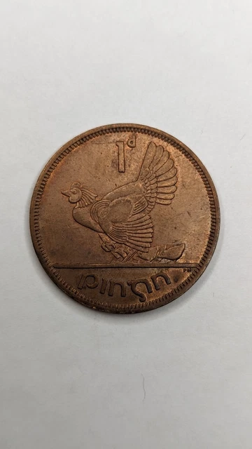 [🇮🇪Ireland] - 1 Pingin (1964) High Grade Coin