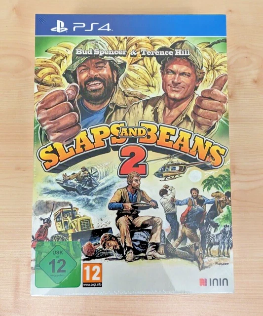 Jeu Bud Spencer & Terence Hill - Slaps And Beans - PS4 Version Allemande - Comme Neuf