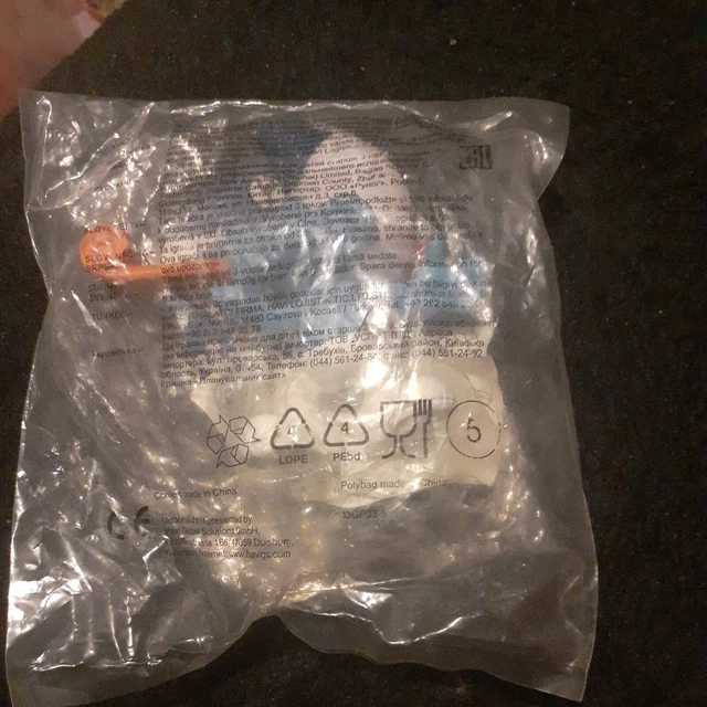 The Schlümpfe ""Partyplaner Schlumpf"" McDonalds Happy Meal Spielzeug Peyo 2013 Sammlerstück