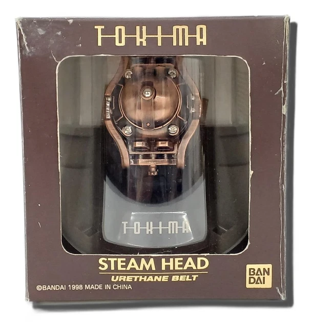 BANDAI TOKIMA STEAM HEAD Digital Watch 1998 Unused £264.89