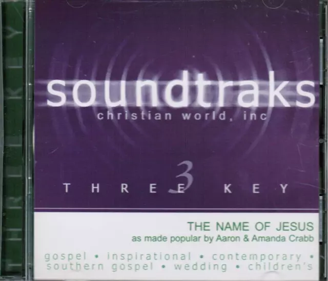 The Name of Jesus - Aaron & Amanda Crabb - Christian Accompaniment Track CD
