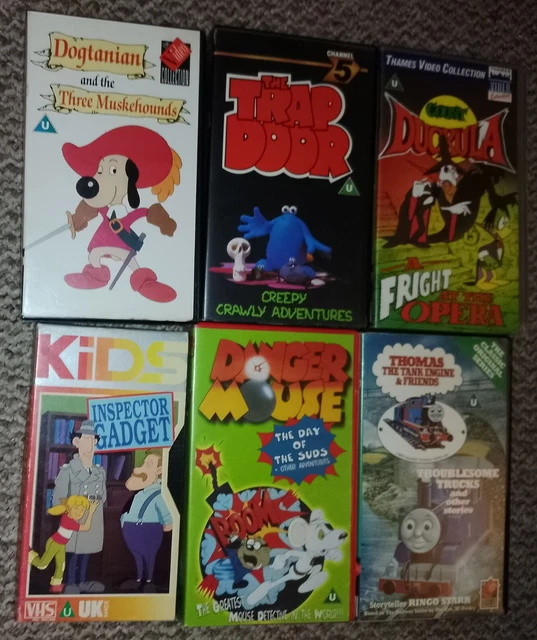 6 X VHS Kids 80s Cartoon Tapes. Bundle. Free UK Postage. £16.00 PicClick UK