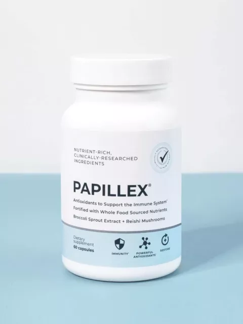 New! PAPILLEX Phytoceutical Antioxidant Compound Immune Support Supplement 60 Ct