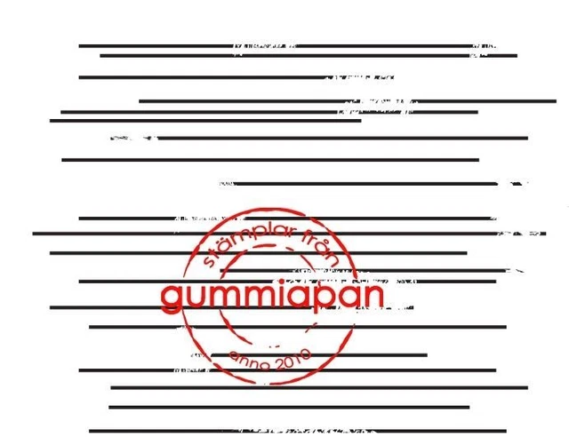 Gummiapan Gummistempel 13020302 - Striche Linien Streifen Fläche Motiv Stempel