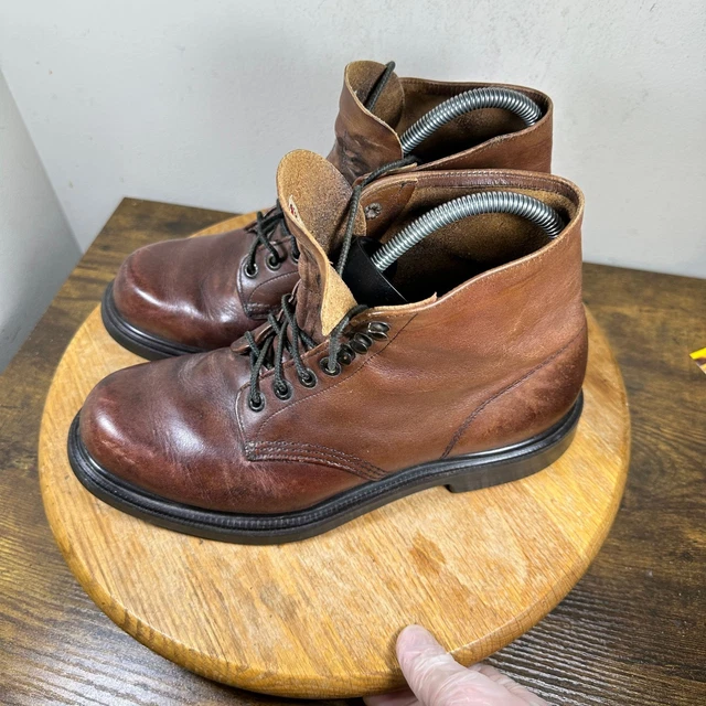 RED WING 952 Mens Brown Leather SuperSole Work Boots Made in USA Size 7 ...
