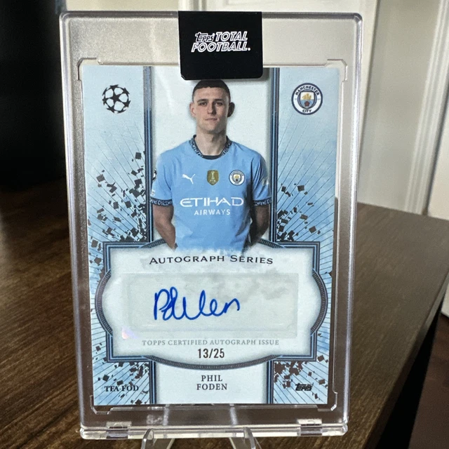 2024-25 TOPPS TOTAL Football PHIL FODEN SSP AUTO # /25 Manchester 