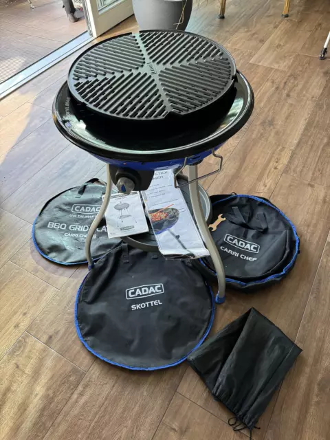 cadac carri chef mit Grillplatte und skottel Top, wenig gebraucht, gut erhalten