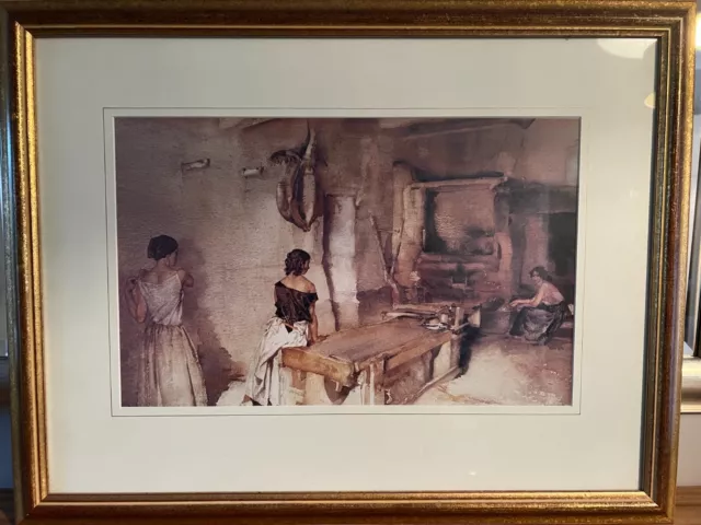 Sir William Russell Flint print "Provencal Sisters"