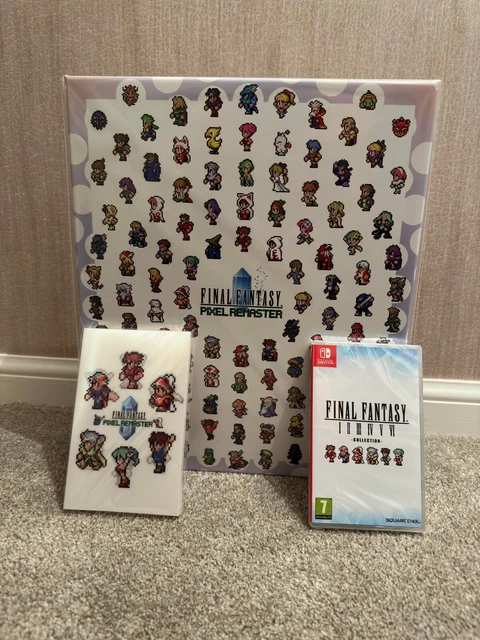 FINAL FANTASY I-VI Collection Pixel Remaster Anniversary Edition ...
