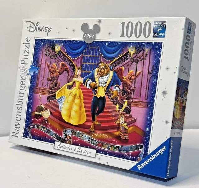 DISNEY BEAUTY AND the Beast Jigsaw Puzzle Collector's Edition 1000 ...