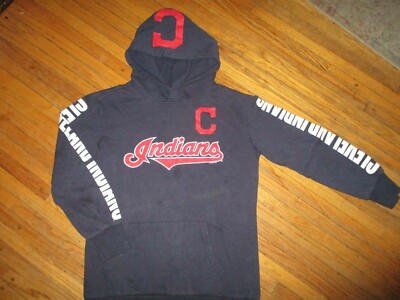 Cleveland Indians Hoodie Defunct Tribe Baseball Defect Name From Med