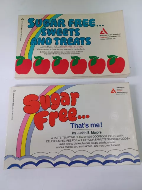 Sugar Free & Sweet And Treats Books Judith S. Majors Diabetes Association