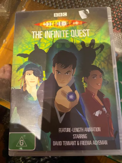 Doctor Who The Infinite Quest DVD BBC Film Movie Animated Feature Length PAL 4