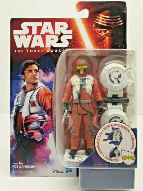 X-Wing Pilot Poe Dameron, Star Wars, The Force Awakens, Collection ,Hasbro