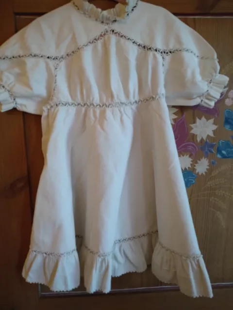 Robe ancienne de poupée ancienne Jumeau Steiner ou autre