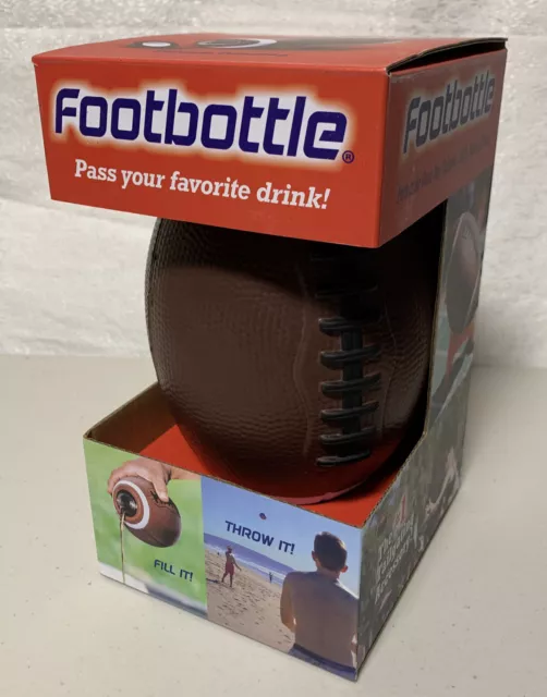 Botella de fútbol americano a prueba de fugas que puedes tirar