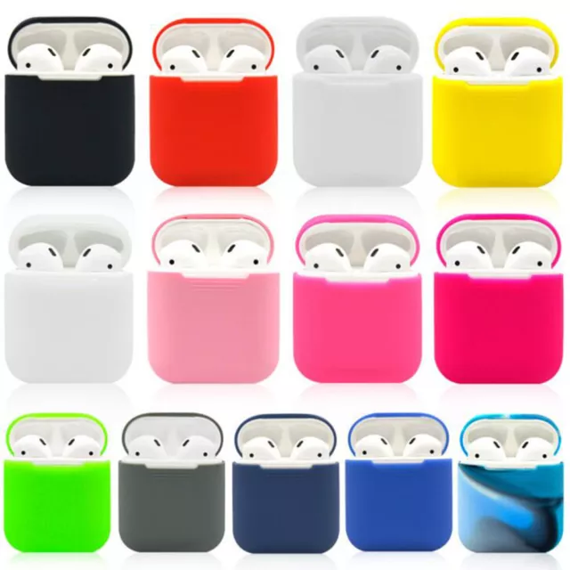 AirPods Silicone Case Cover Protective Skin For Apple Air Pod Earphone Protector