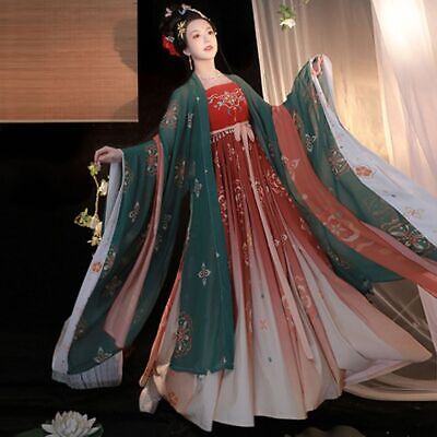 Set Costume vestiti donna Abbigliamento della dinastia Tang abbigliamento tradizionale cinese