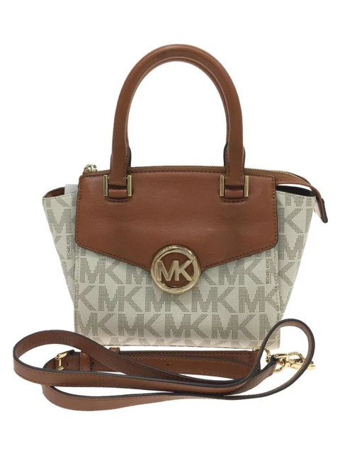 MICHAEL KORS MICHAEL KORS Handbag Hudson Medium White HADSON