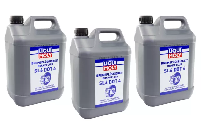 15 Litre le Liquide de Frein Moly SL.6 DOT4 Pour Mv Agusta Peugeot Sachs KTM