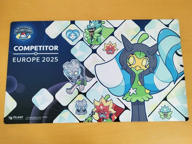 POKEMON INTERNATIONAL CHAMPIONSHIPS EUIC 2025 Play Mat Competitor