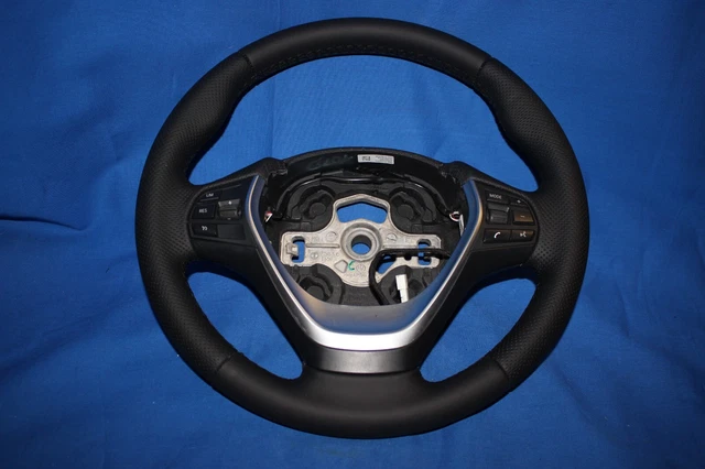 VOLANTE VOLANTE IN PELLE BMW Serie 3 F30 F31 F34 1 F20 F21 MFL NUOVO RIVESTITO B223