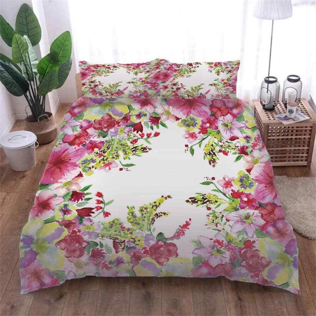 3D Flowers Bloom 105 Andrea haase Bedding Bed Pillowcases Quilt