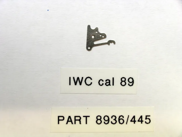 IWC cal  89  C89   Setting lever spring  tirette  part IWC 8936       445