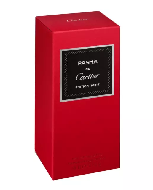 Cartier Pasha de Cartier Edition Noire Eau de Toilette 100ml NEW NEU