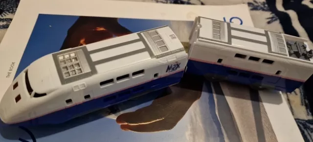 Plarail E1 Series Shinkansen Max S-07 - TOMY Takara Train + Carridge MAX