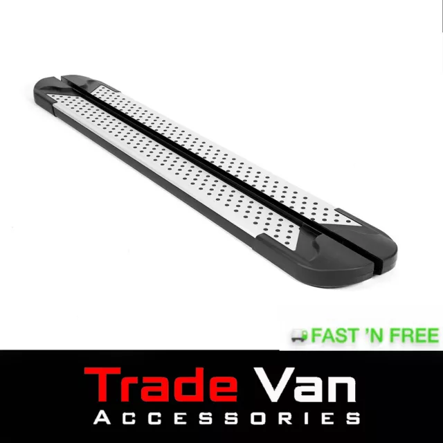 Dacia Duster Octane Silver Side Steps Bars Running Boards 2018+