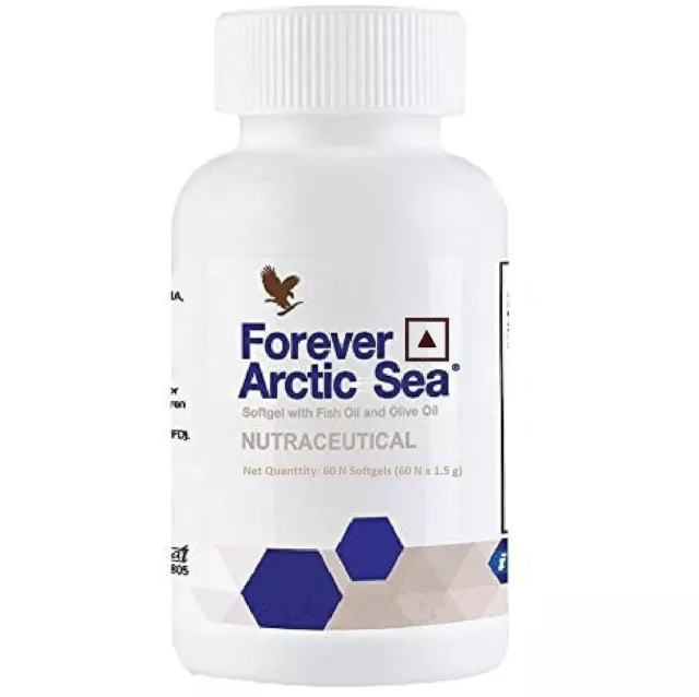 Forever Arctic Sea 60n Gélules 1500 mg Oméga 3 60 Capsules - Paquet de 1