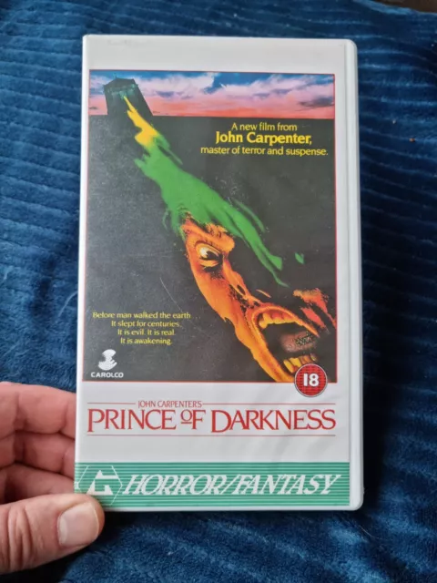 John Carpenter Prince Of Darkness Guild Home Video 1987