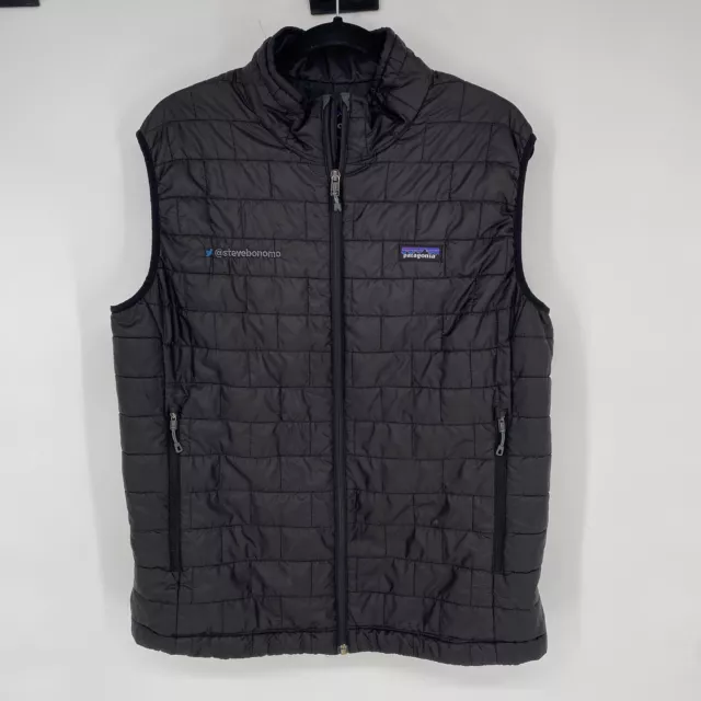 Patagonia Nano Puff Poly Puffer Vest Black Men’s Size L