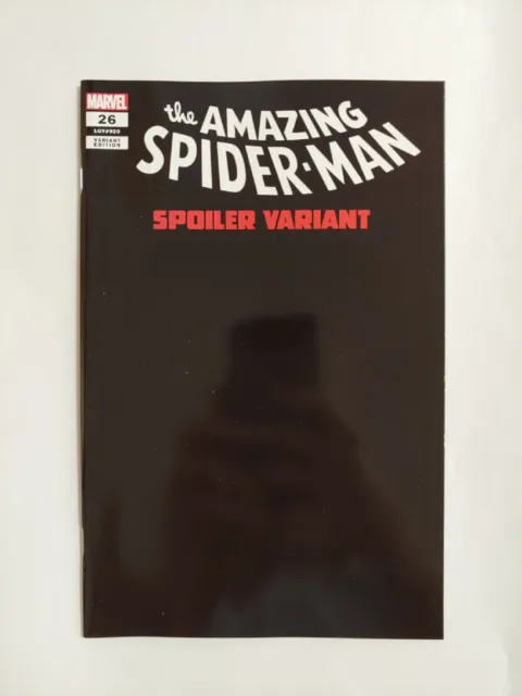 Amazing Spider-man #26 Spoiler Variant Cover NM (Marvel Comics 2023)