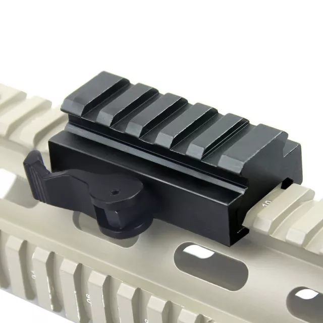 Rifle Picatinny Weaver QD Mount Tactical Hunting Scope 20mm Rail Mount Riser