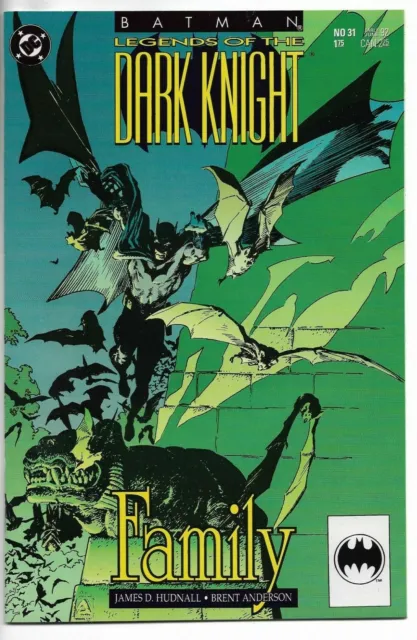 BATMAN Legends Of The Dark Knight #31 DC Comics FAMILY NM 1992