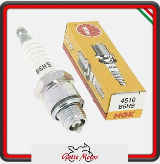 Candela NGK B6HS Per Scooter E Ciclomotori - Compatibile Con Ciao, Si, Bravo, Vespa - Foto 9