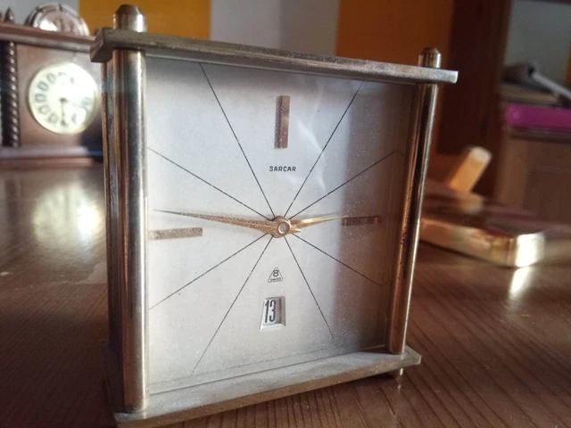 Sveglia vintage sarcar Swiss 8 - orologeria svizzera da revisionare
