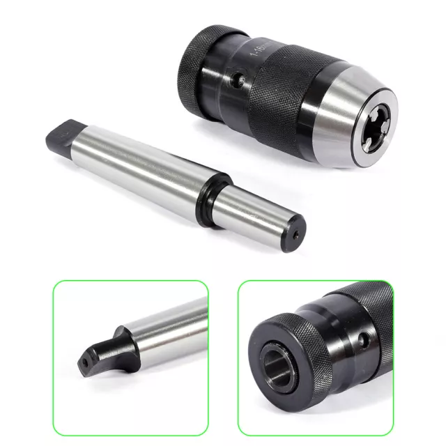 MT3-B18+1-16-B18 Heavy Duty Self Tightening Drill Chuck & Arbor 1 - 16 mm Size