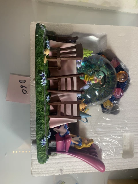 disney alice in wonderland Tea Party Snow Globe All in the Golden Afternoon disney alice in wonderland Tea Party Snow Globe All in the Golden Afternoon