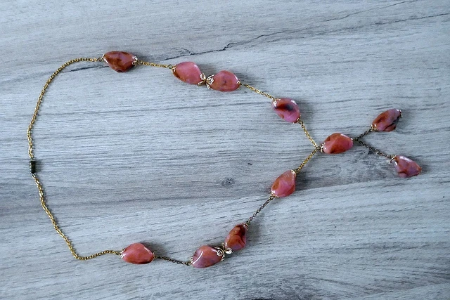 Lot De Colliers Vintage - Bijoux Anciens - Occasion - Origine France