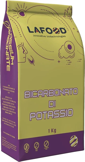 Fitokem K-PLUS Bicarbonato Di Potassio 1kg - Concime Per Piante Da Frutto E Orto