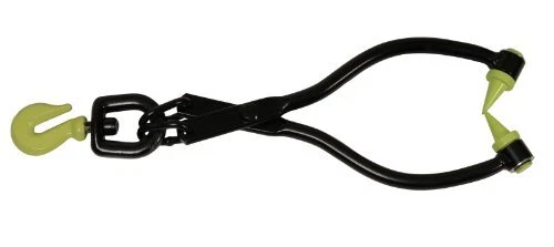 Timber Tuff TMW-02SS 20 Inch Swivel Grab Skidding Tongs Black