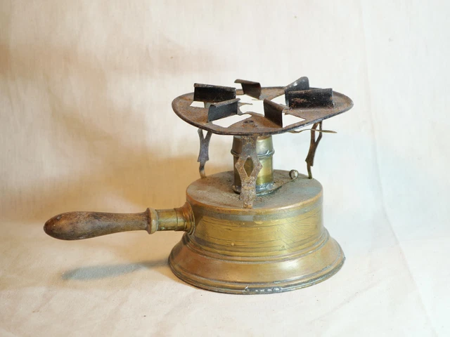 Réchaud à alcool flamme bleue - début 20e siècle WW1 WW2 gasoline cooking