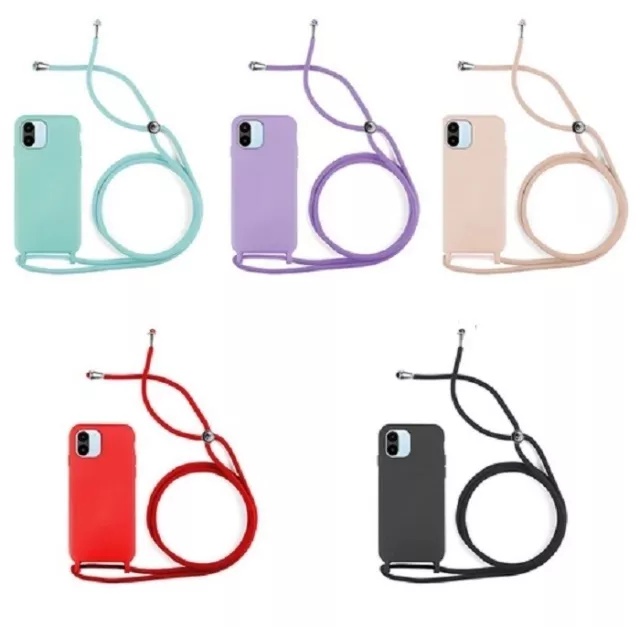 Funda suave con Cordón para Xiaomi Poco X5 5G disponible en varios colores