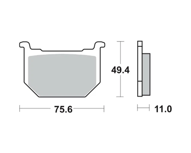 Garnitures de frein TRW MCB 509