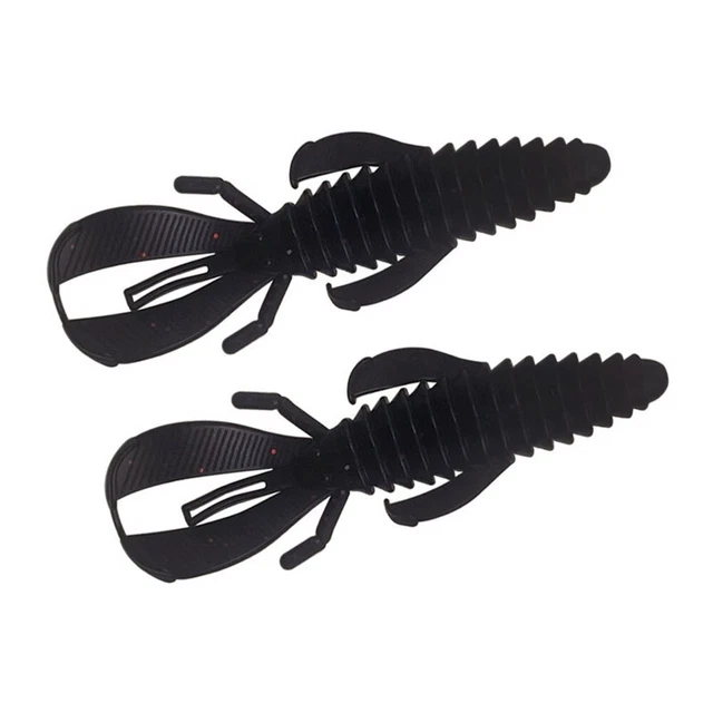 15Pcs Wobbler Jigging 50mm / 1g Leurre De Pêche Vers Doux Vers De Crevettes Vers De Pêche Poissons Doux Jerkbait Fish Ocean Rock Leurre Bass Soft T Tail Appâts