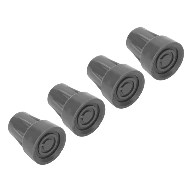 4-teiliges Ersatz-Gummistockspitzen-Set Professionelles Zubehör Für